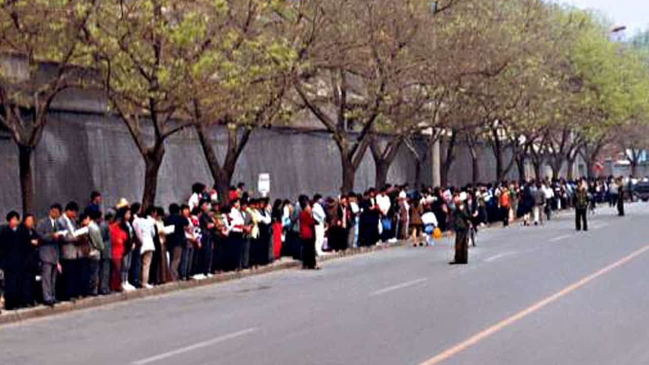 Manifestation 25 avril 1999