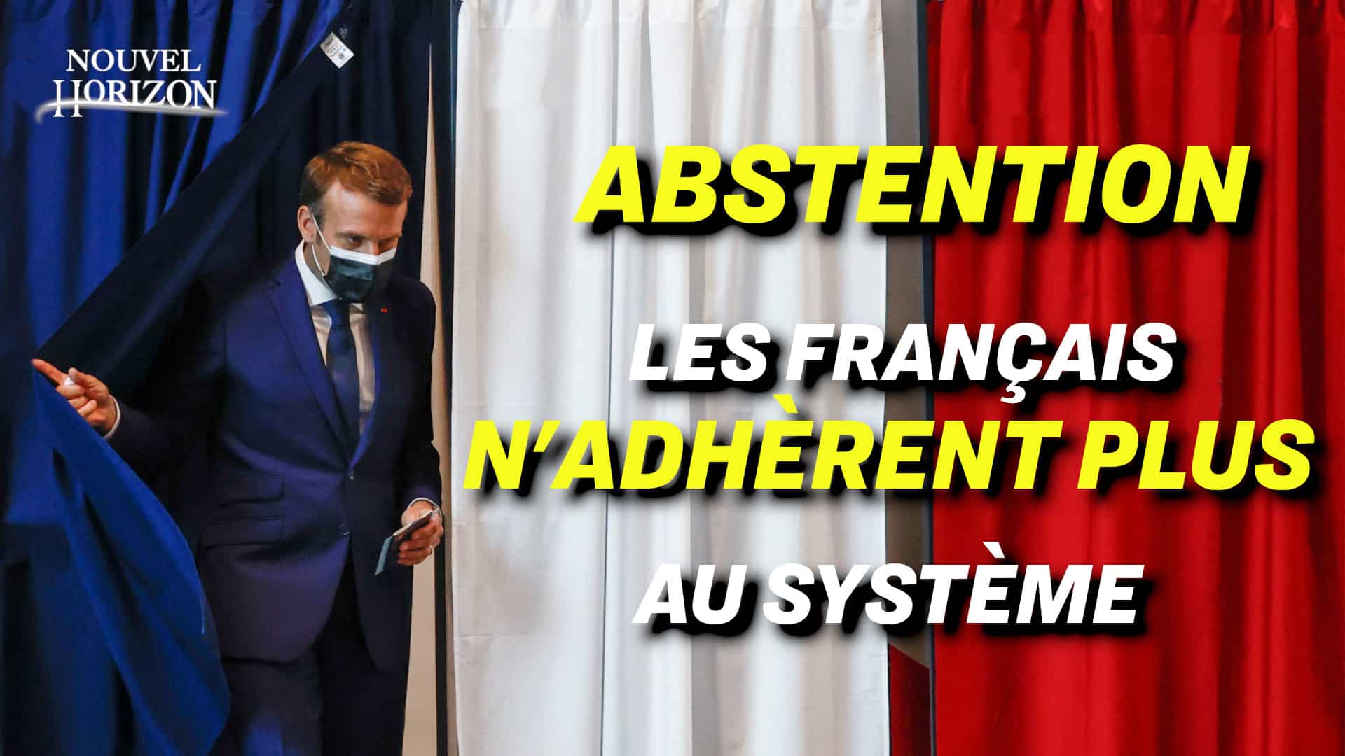 Abstention - les Français n’adhèrent plus au système
