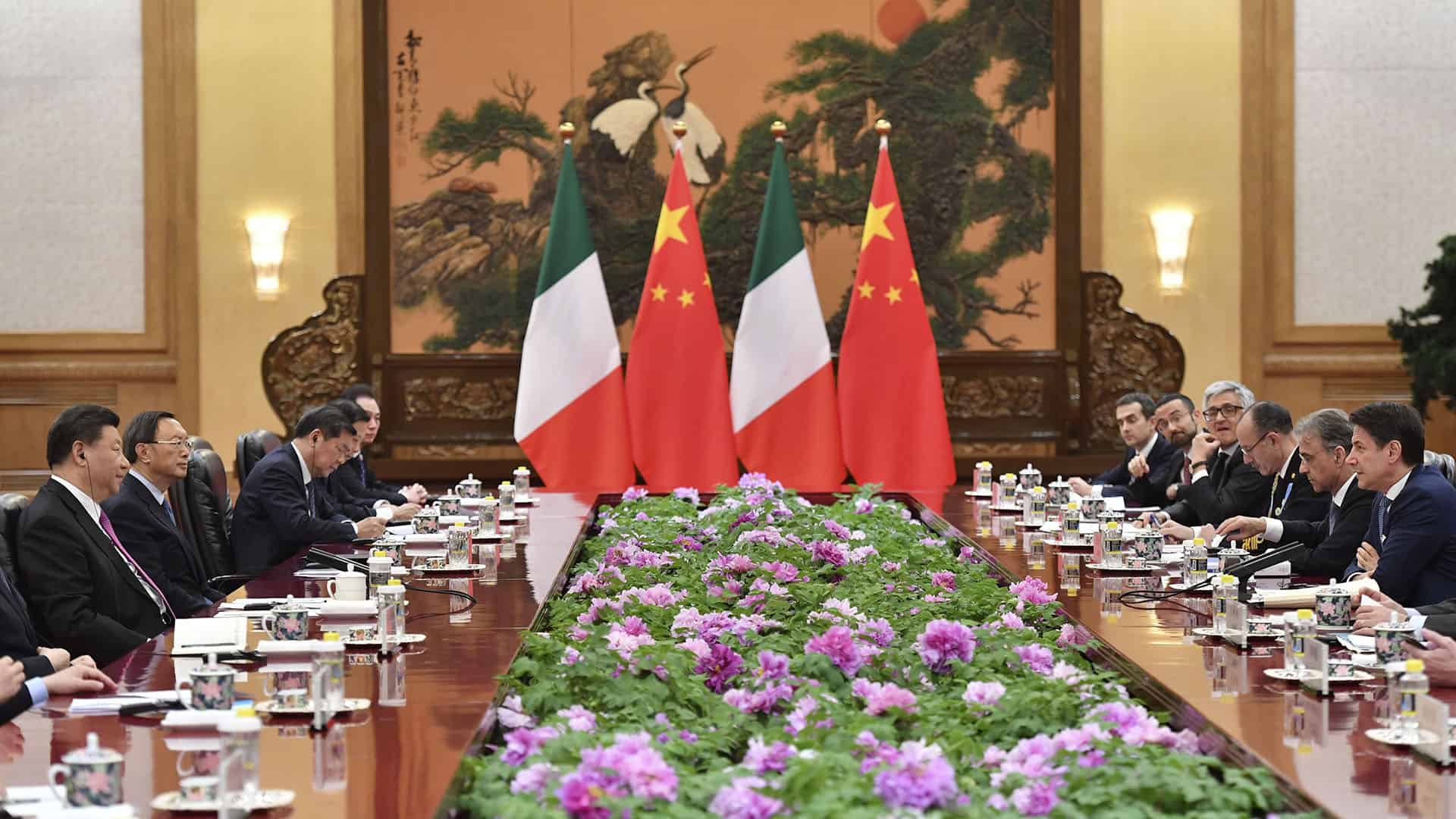 Italie - Chine