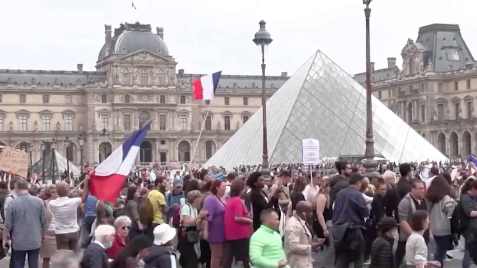 Manifestation anti-pass sanitaire