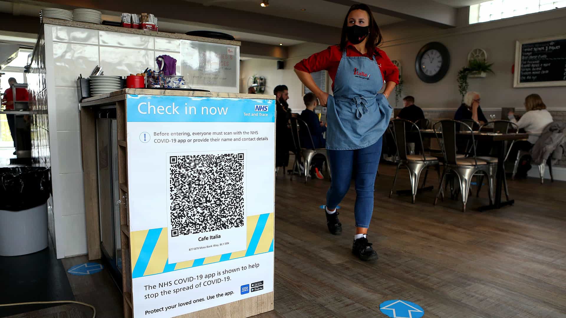 QR code - Angleterre