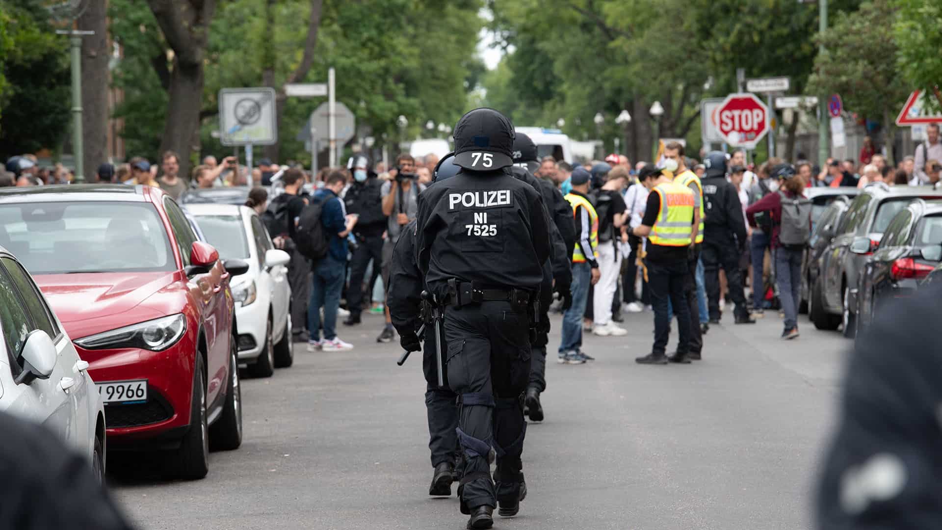 Manifestation à Berlin
