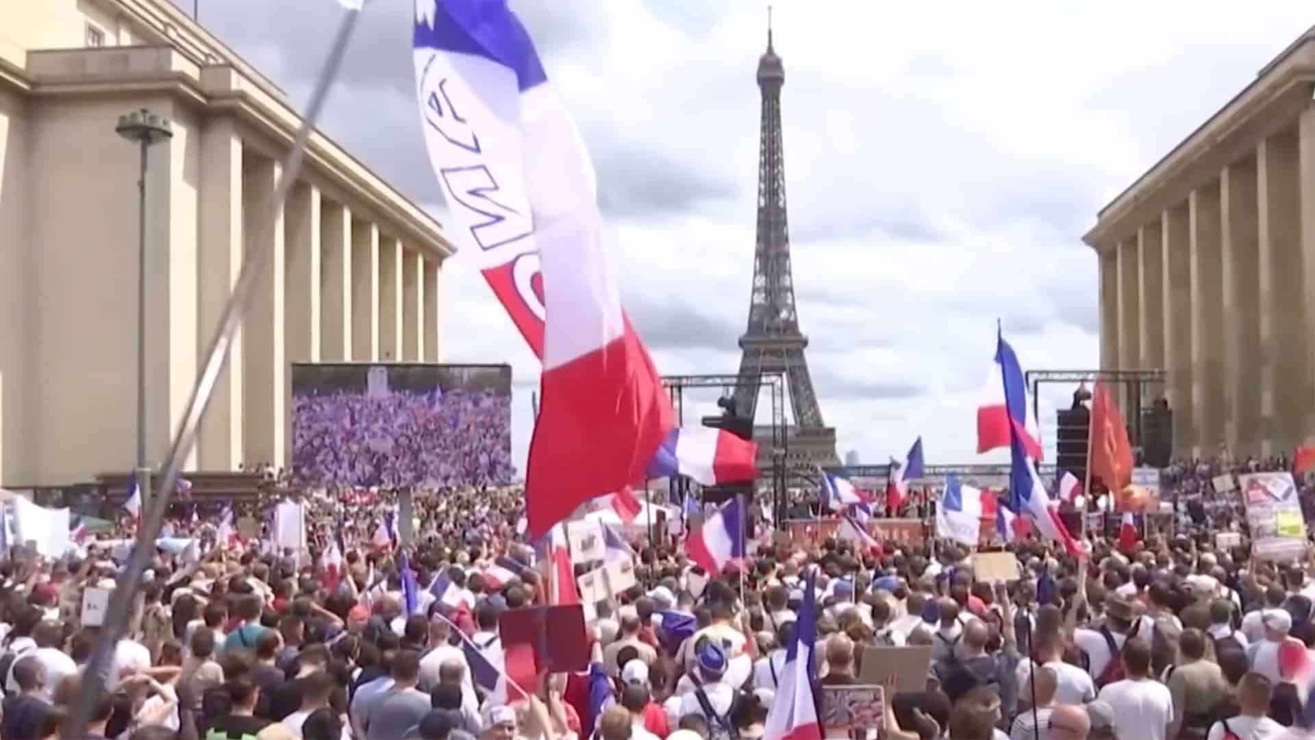 Manifestation à Paris