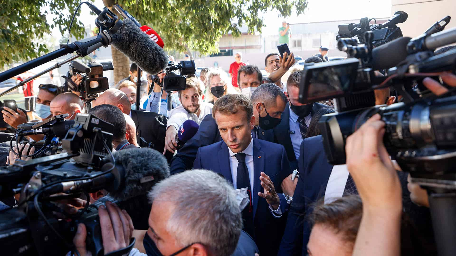 Emmanuel Macron, Marseille