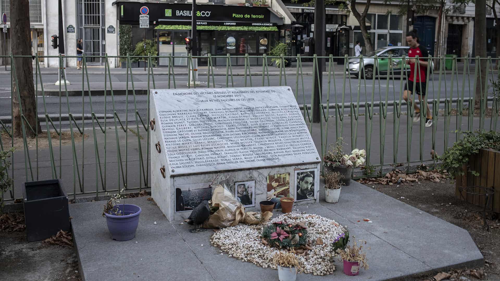 Mémorial attentats Paris 2015