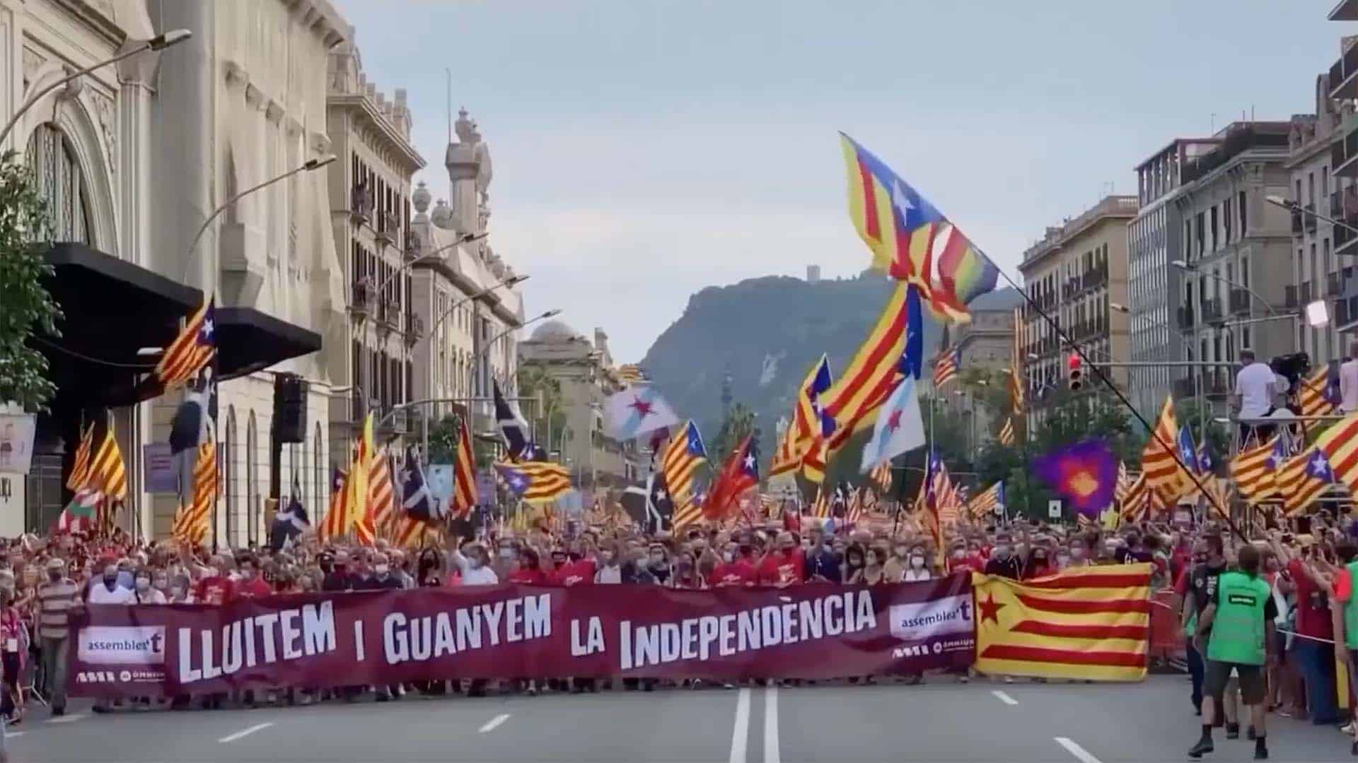 Manifestation catalane