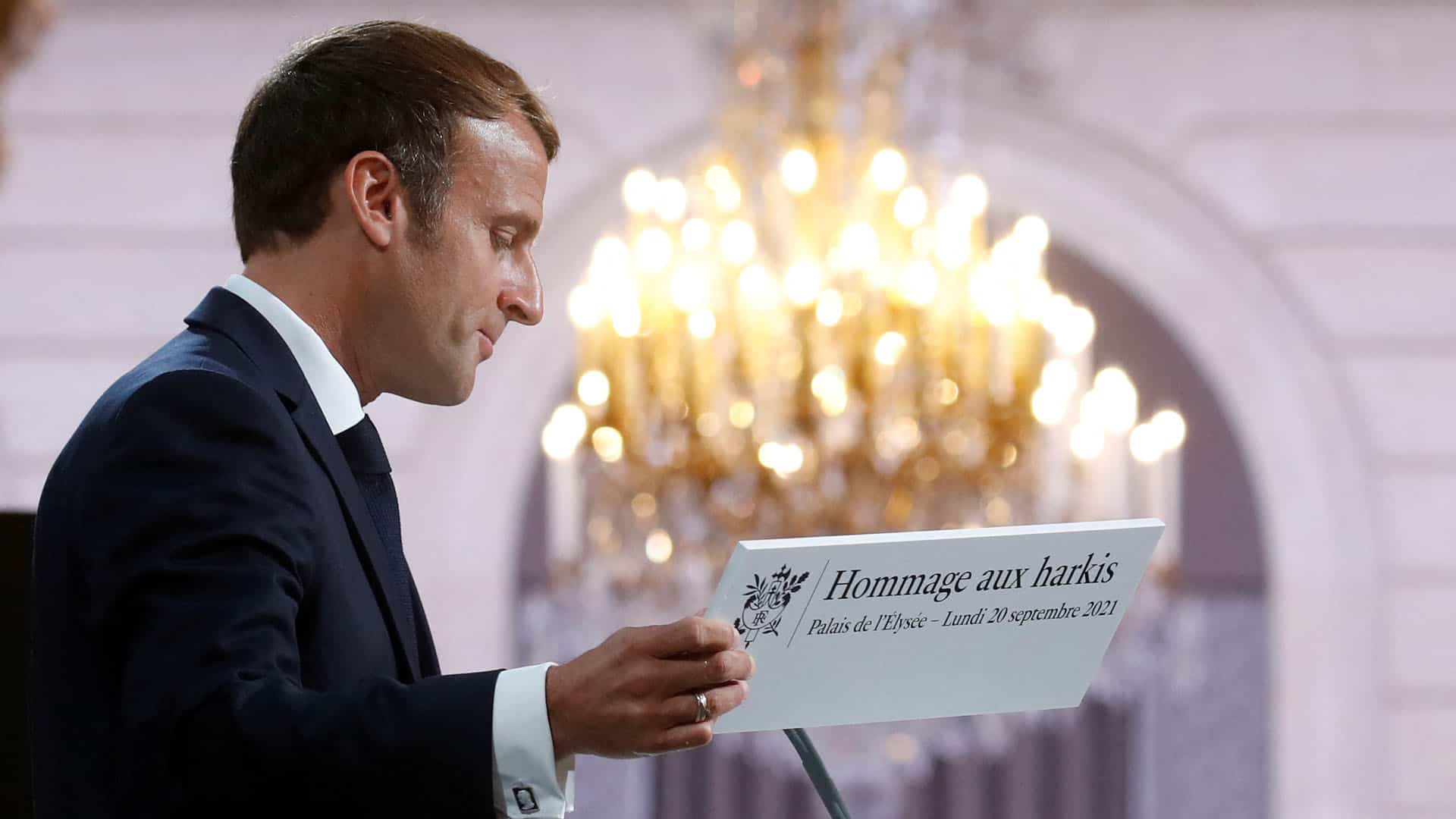 Macron - Harkis