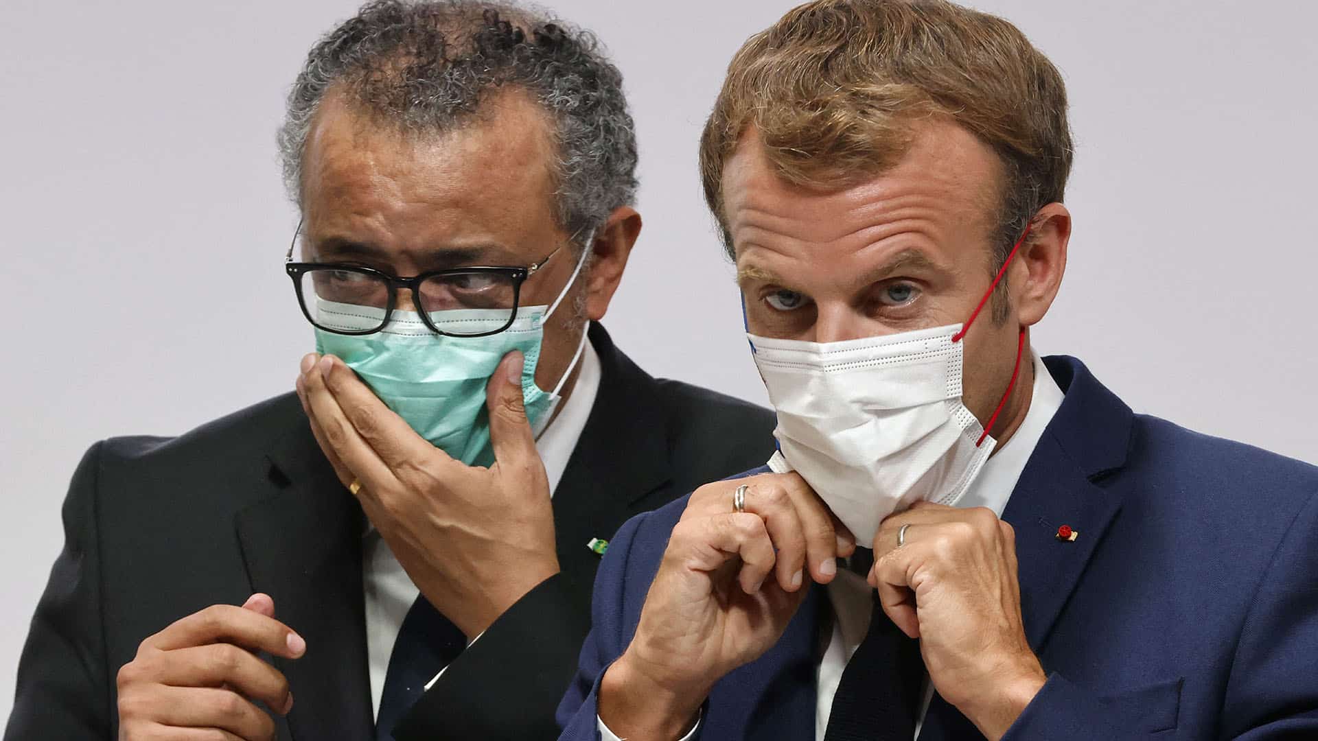 Tedros Adhanom Ghebreyesus - Emmanuel Macron