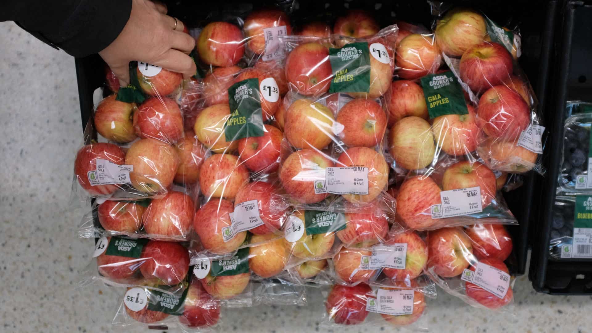 Fruits en plastique