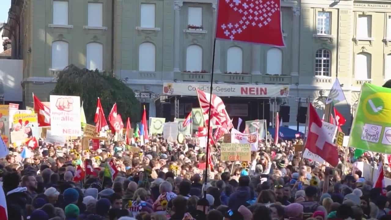 Manifestation à Berne, Suisse