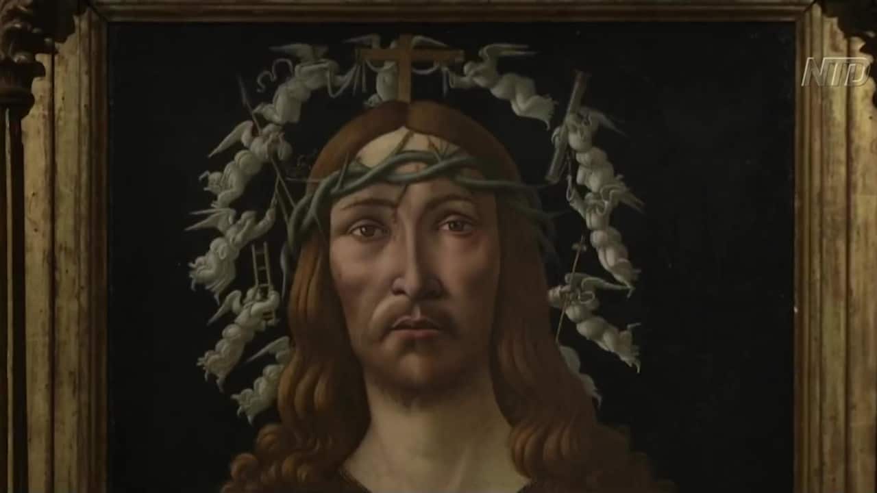 Portrait du Christ, “L'Homme de douleurs” - Botticelli