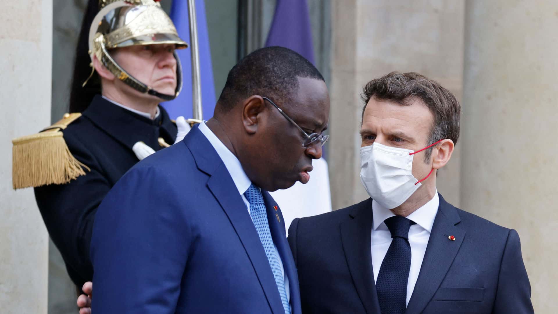 Emmanuel Macron - Macky Sall