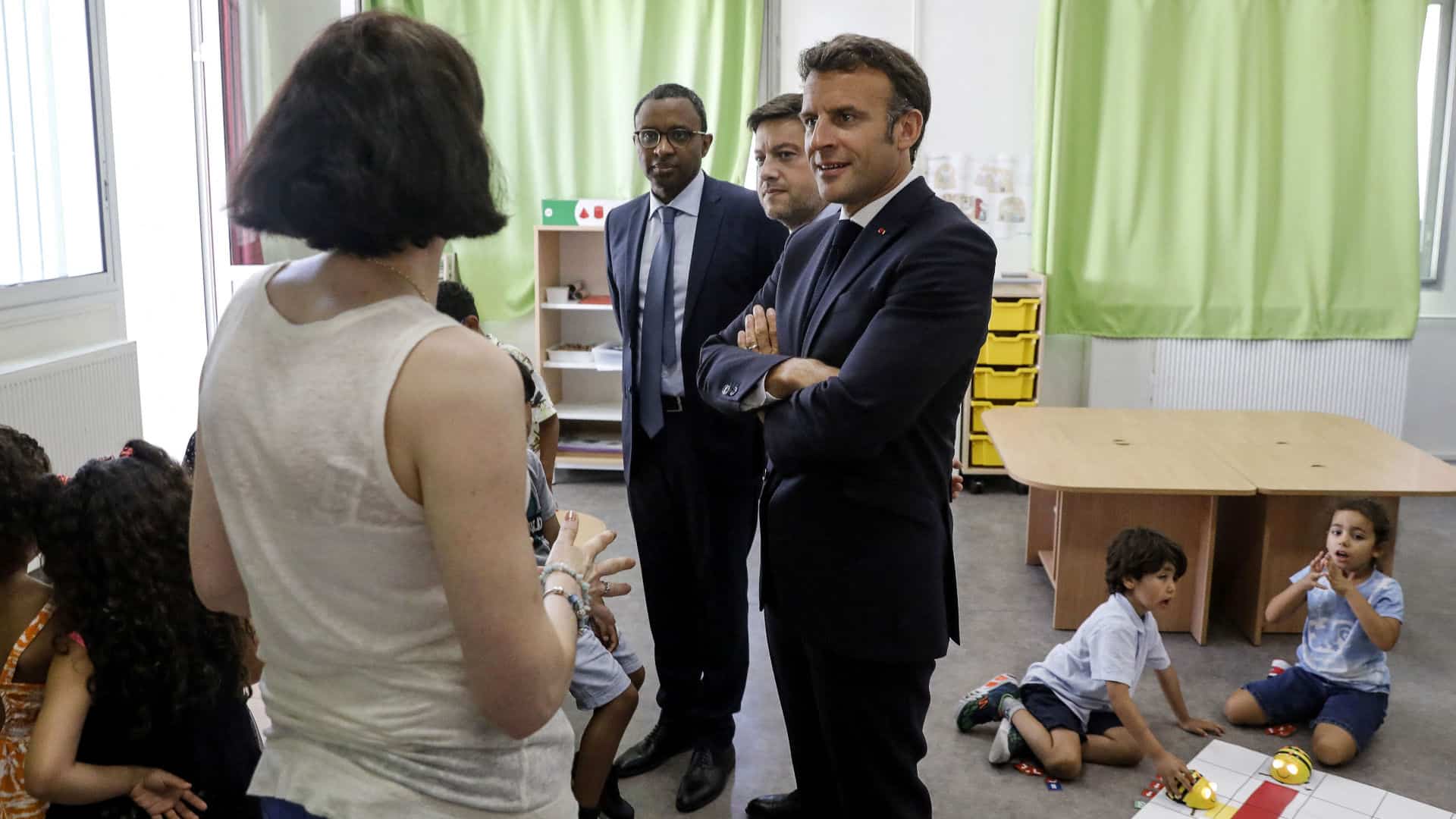 Pap Ndiaye - Emmanuel Macron