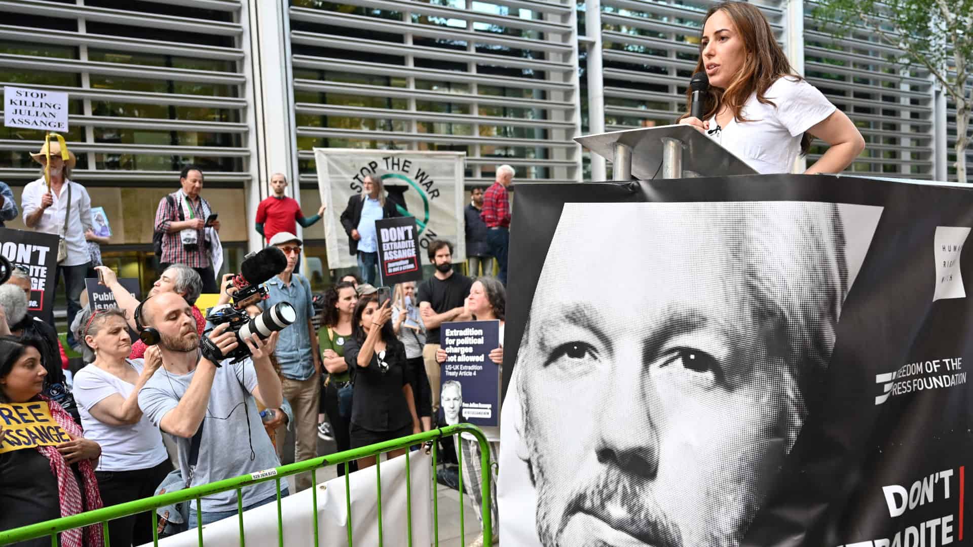 Stella Assange, épouse de Julian Assange