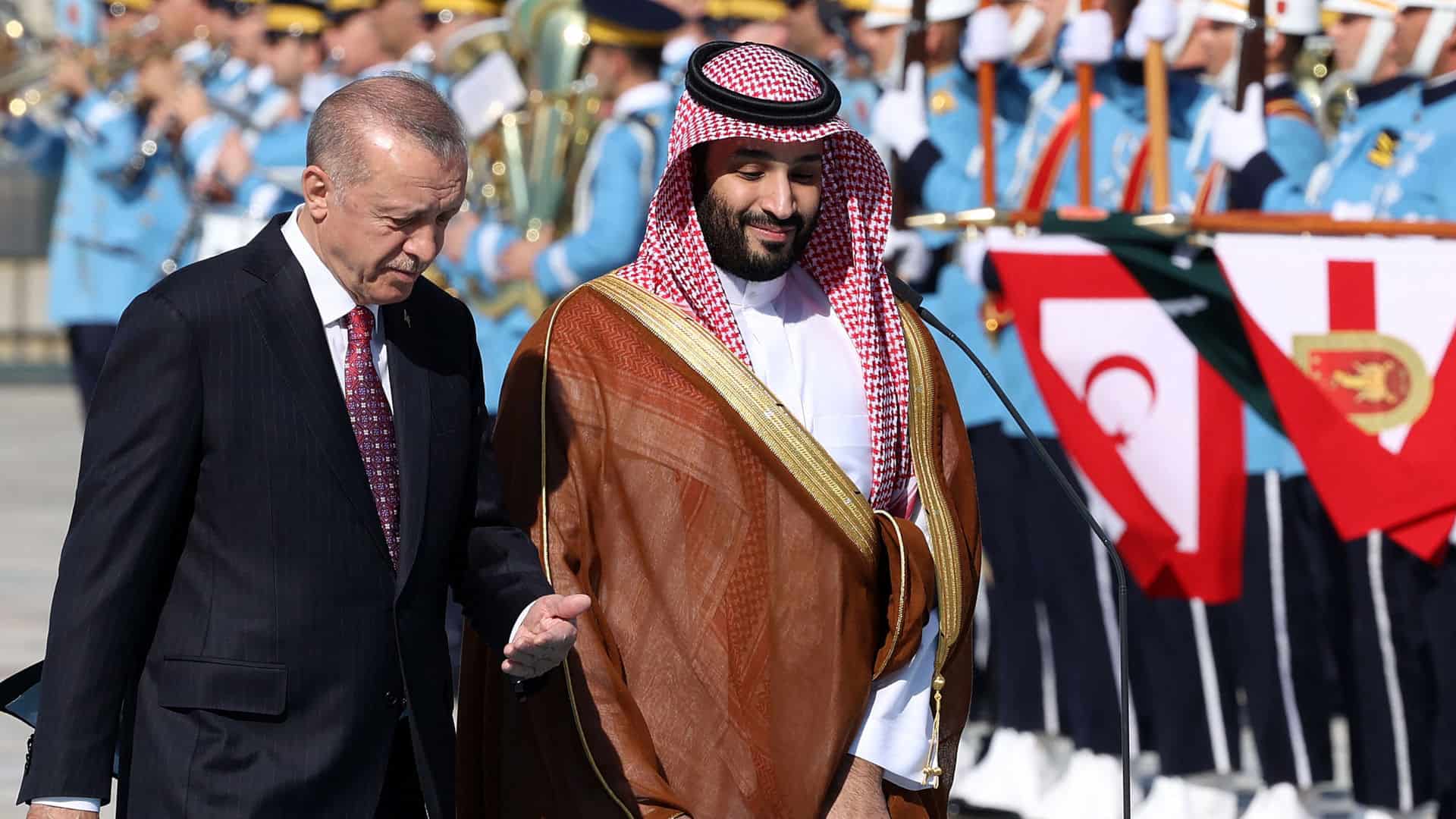Erdogan - Mohammed bin Salman
