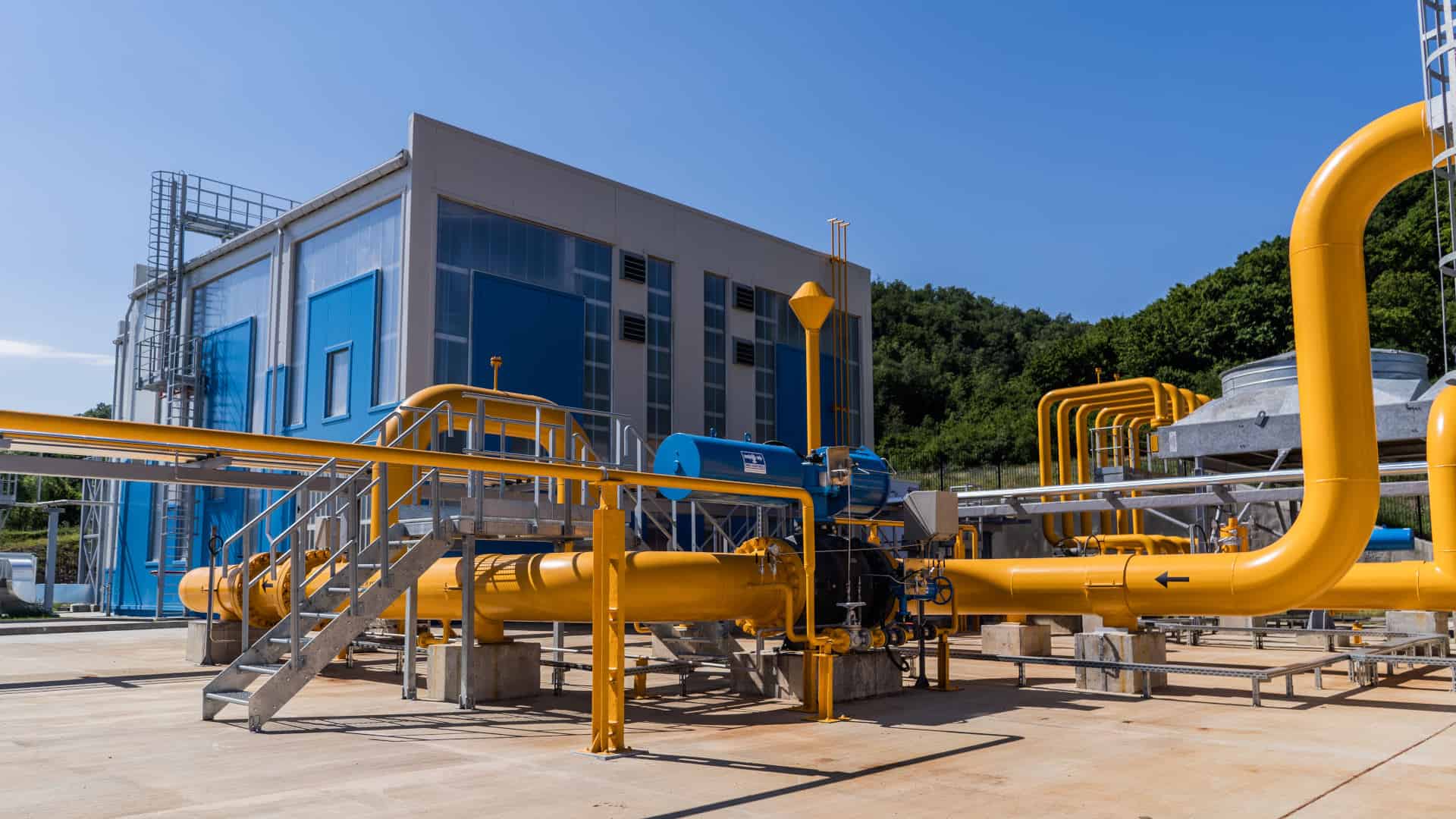 Compresseur de gaz, Bulgarie