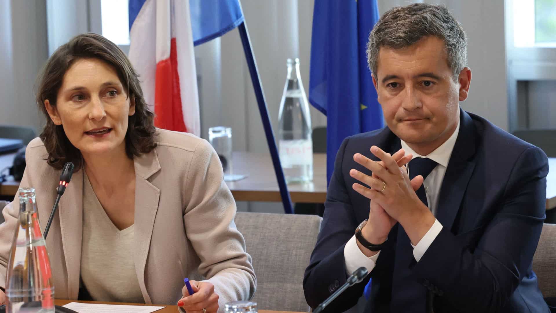 Amelie Oudea-Castera - Gerald Darmanin
