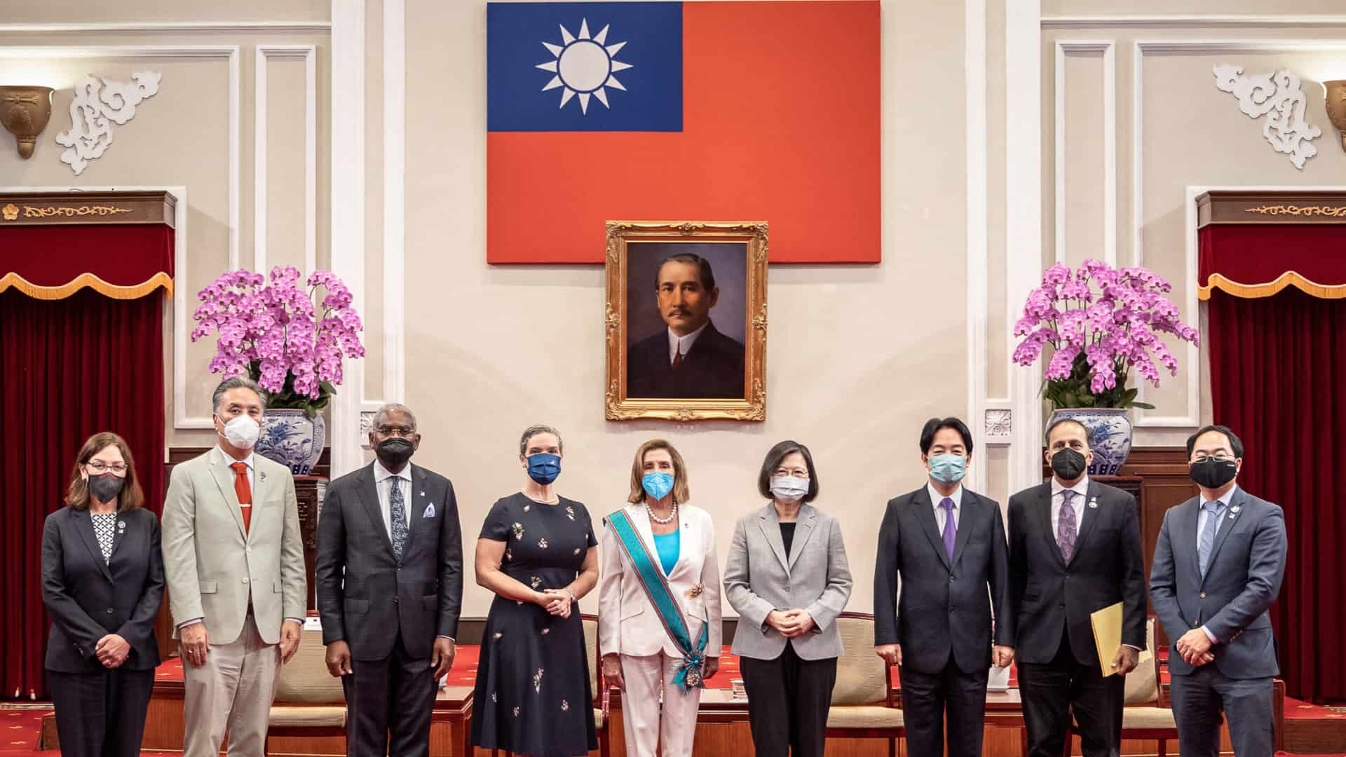 Nancy Pelosi à Taïwan