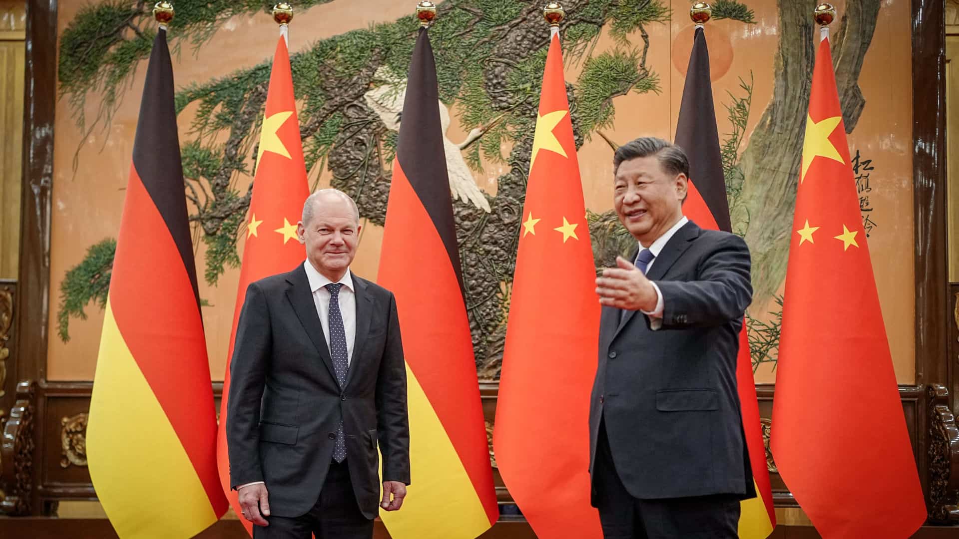 Olaf Scholz - Xi Jinping