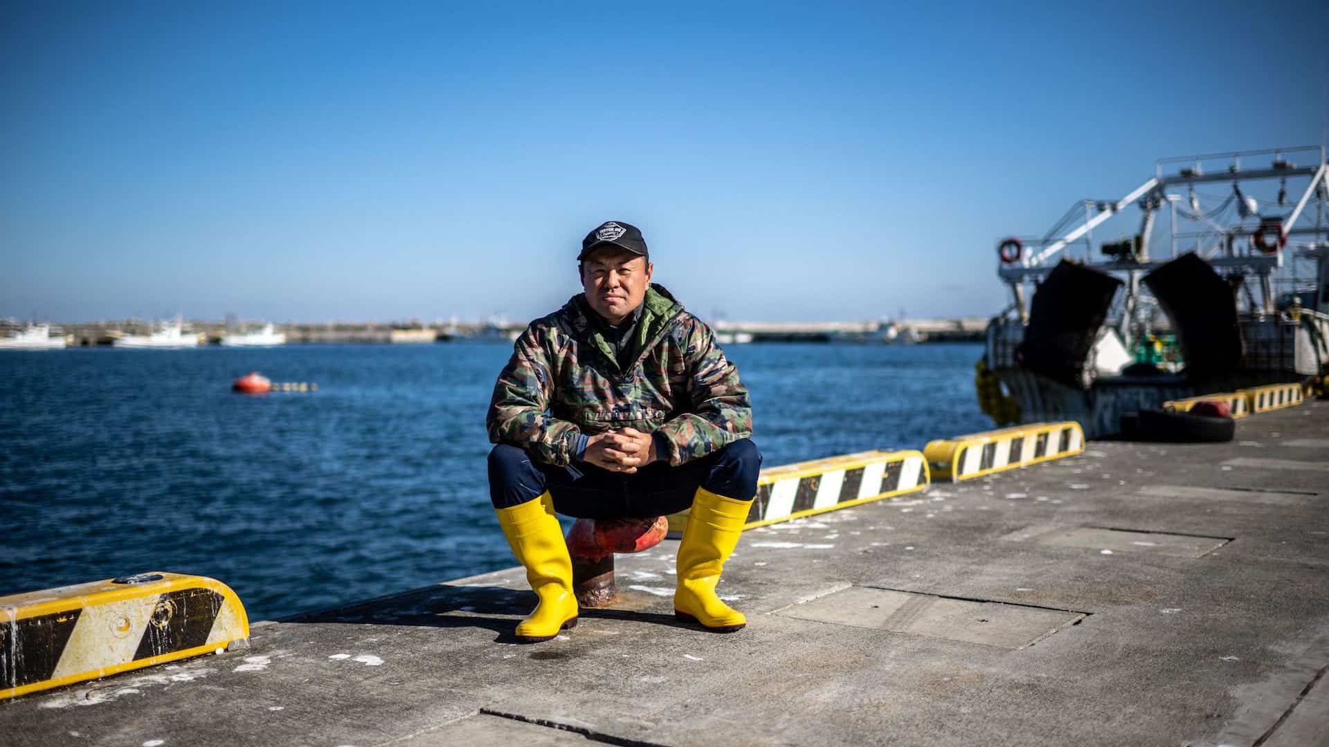Pêcheur de Fukushima