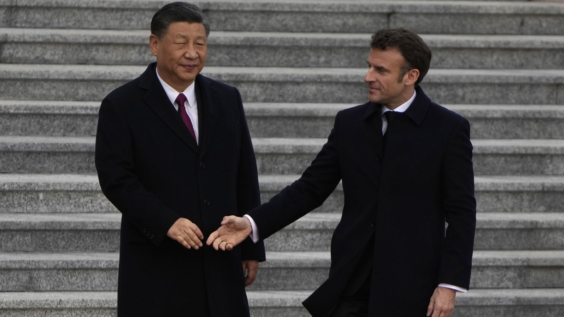 Xi Jinping - Emmanuel Macron