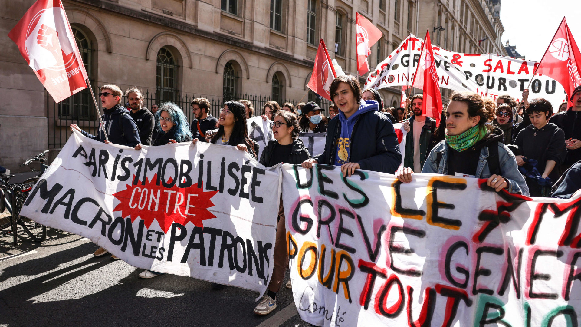 Manifestation à Paris